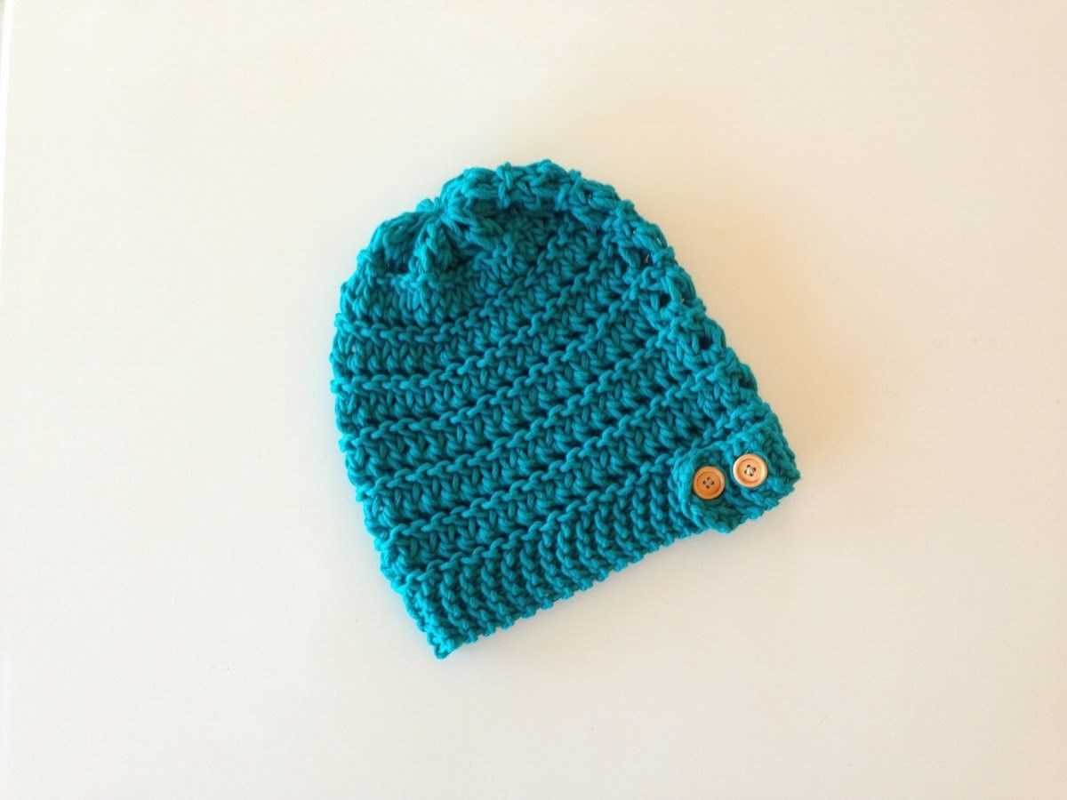 Free loom knit slouchy hat pattern