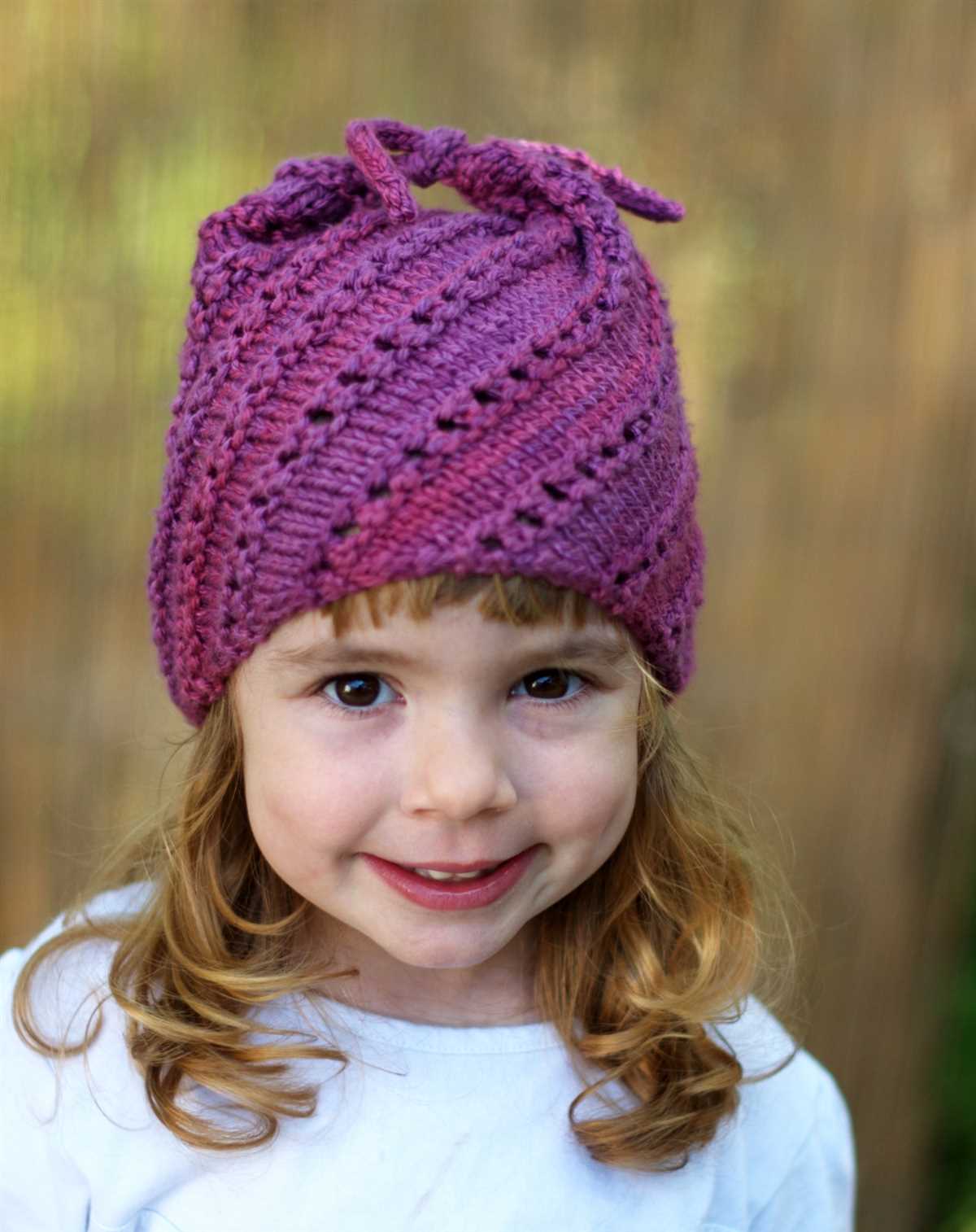 Free mini hat knitting pattern