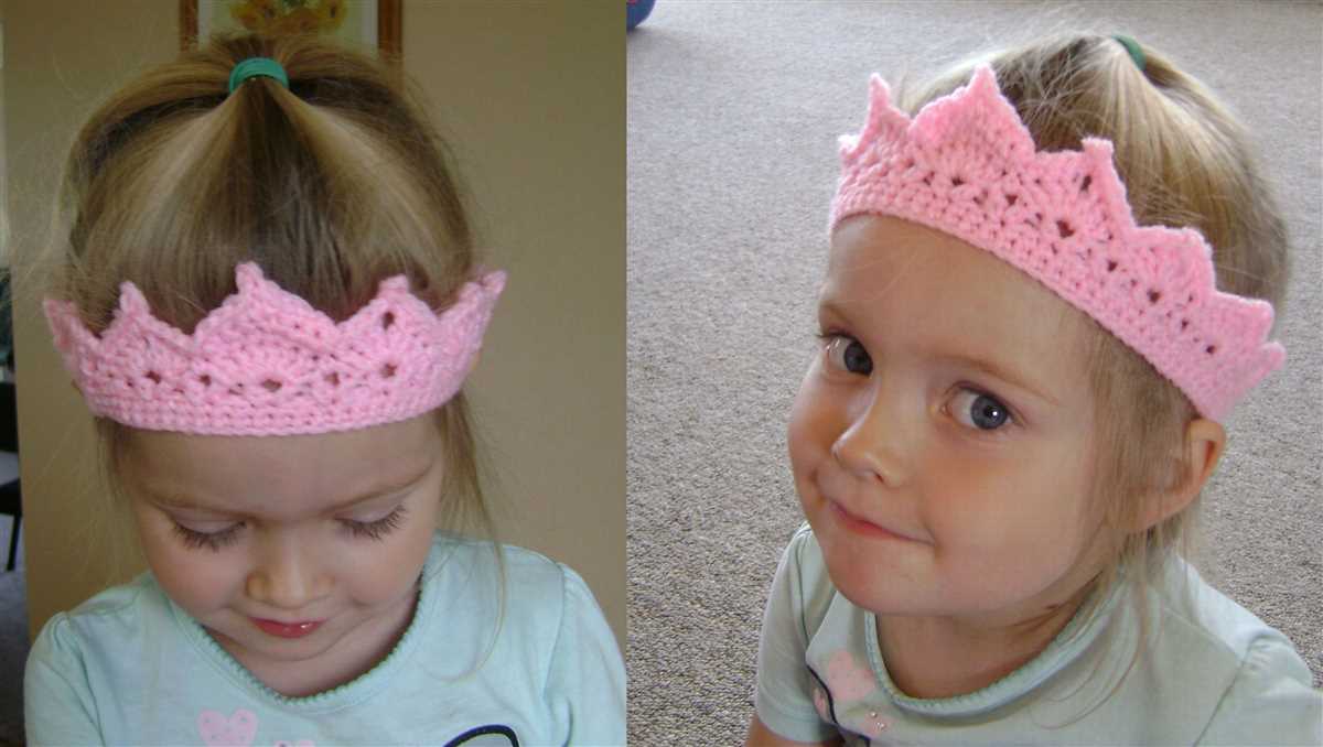 Free princess crown knitting pattern