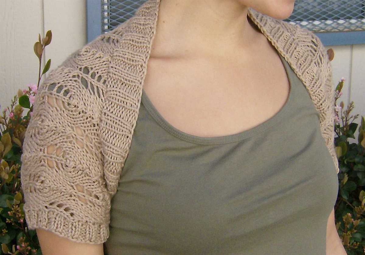 Free shrug pattern knit