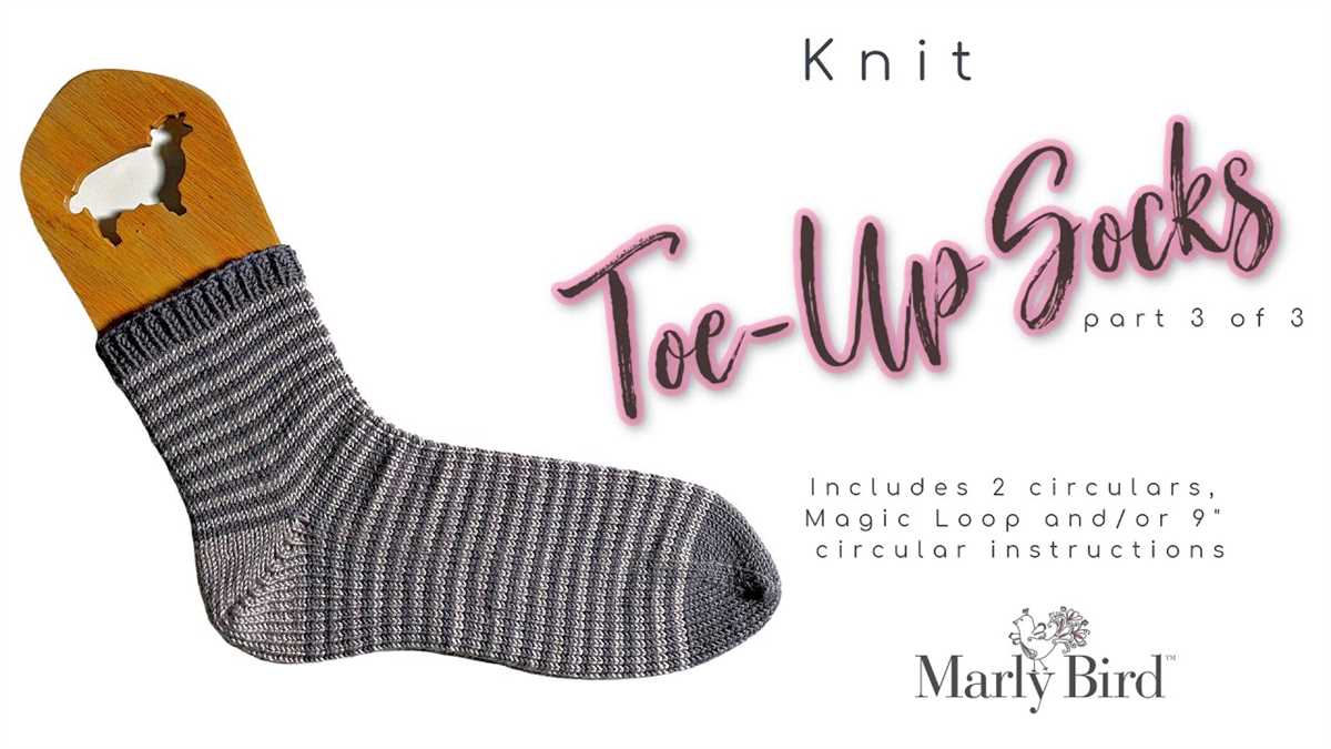 Free toe up sock patterns for knitting