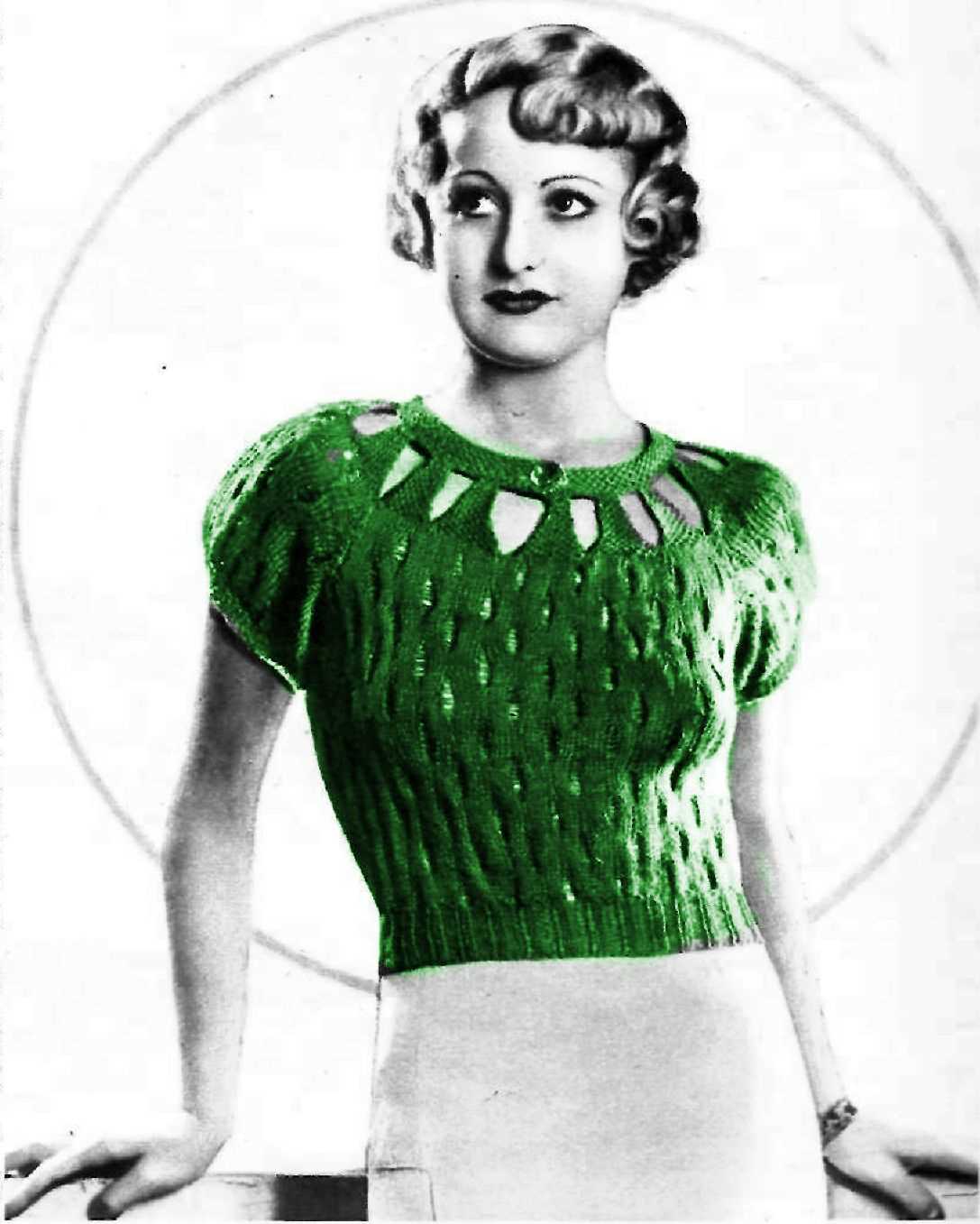 Free vintage knitting patterns