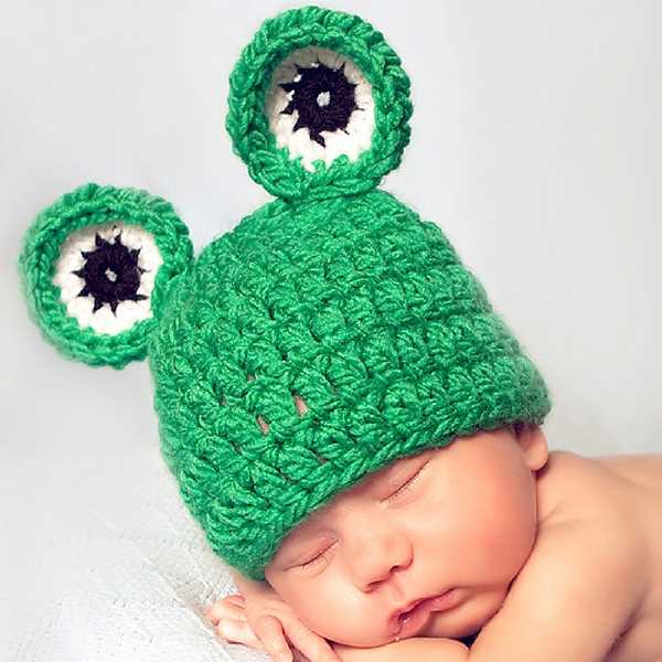 Frog hat knitting pattern free