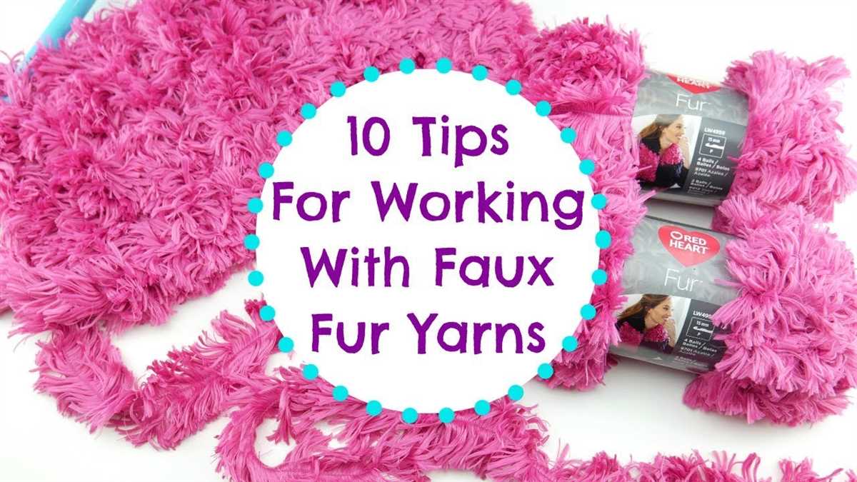 Fun fur knitting patterns