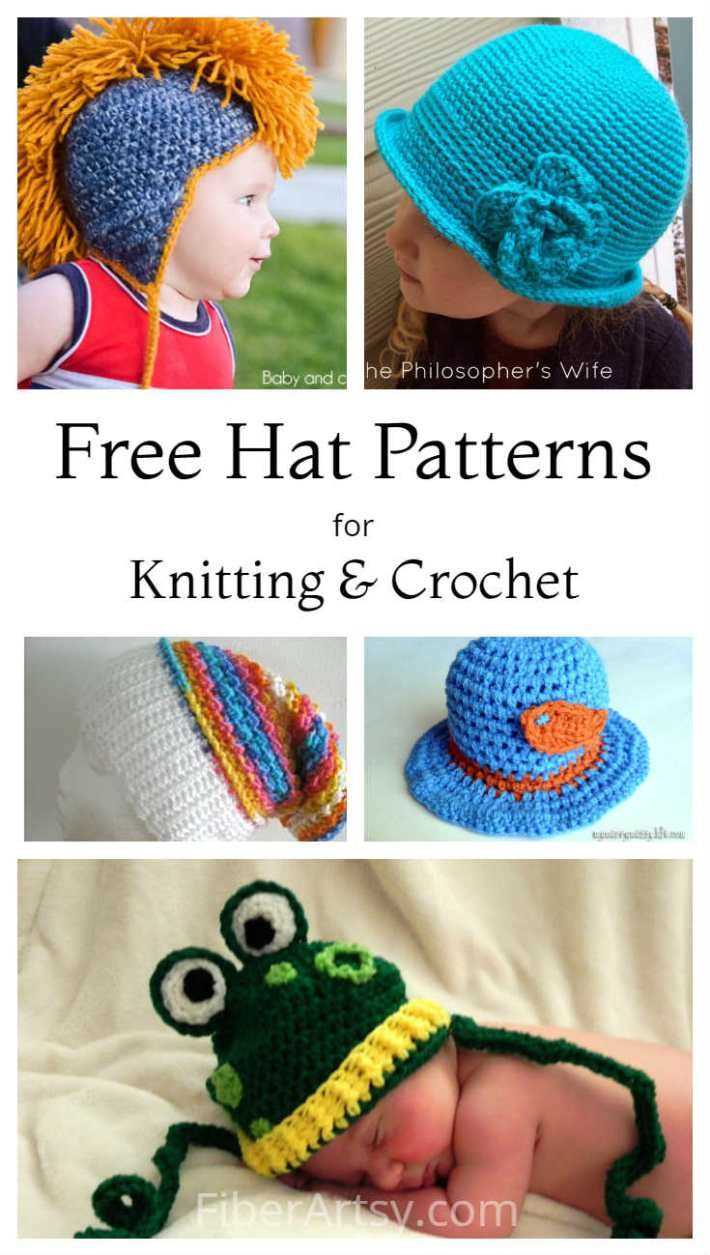 Fun knit hat patterns