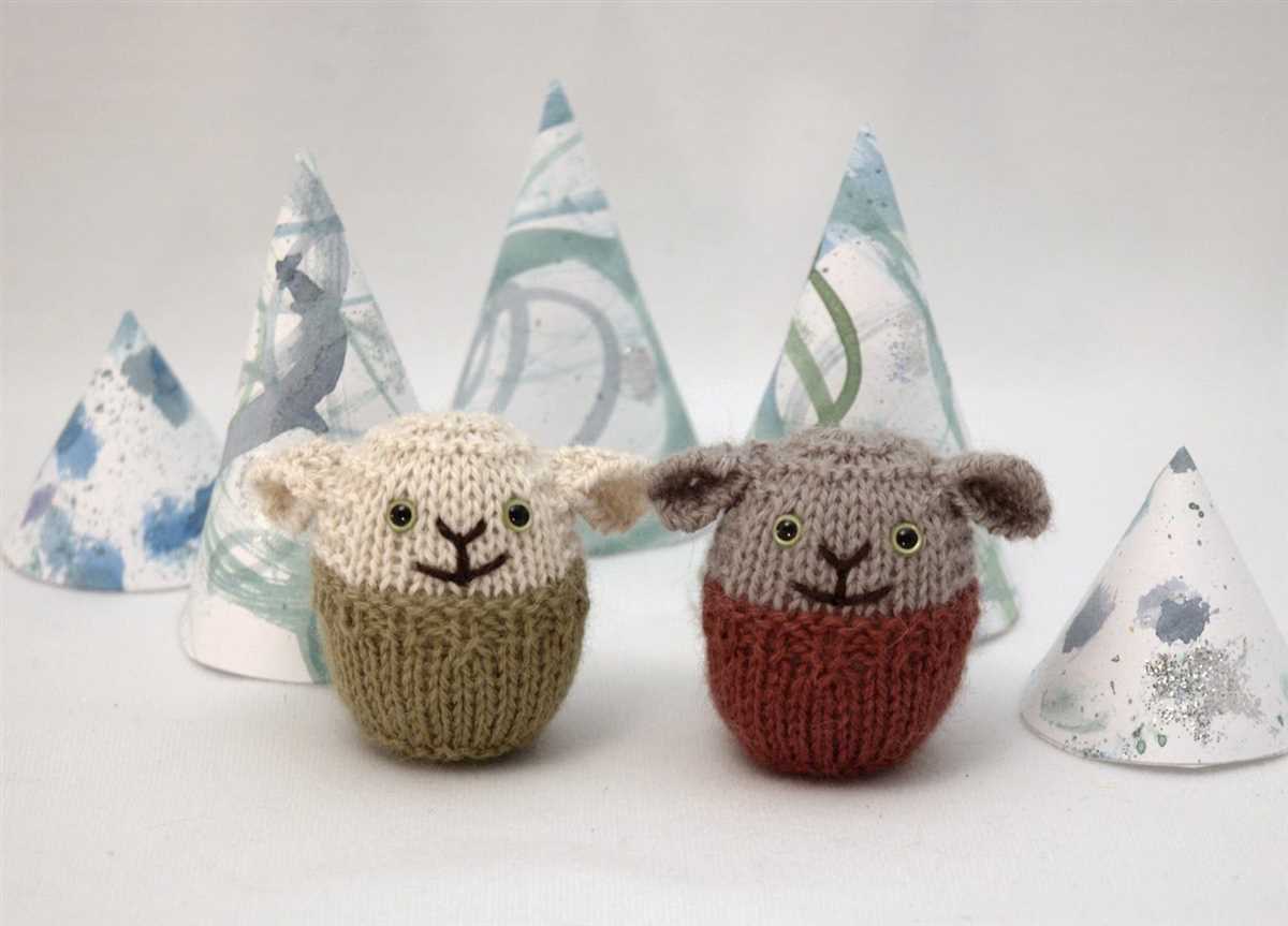 Fuzzy lamb knitting pattern
