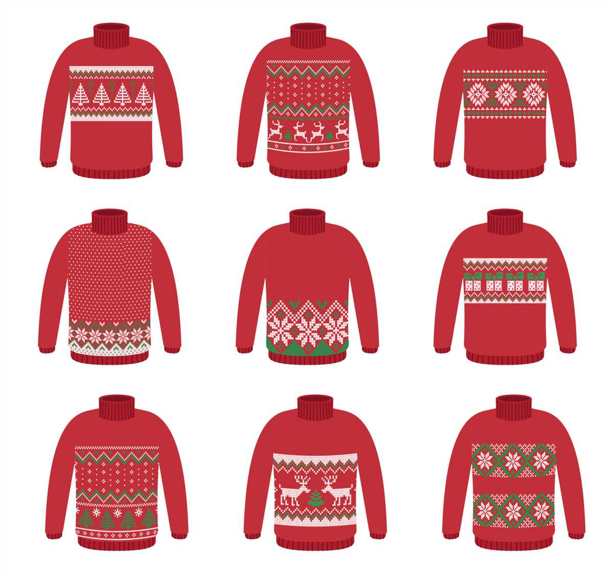 Gingerbread man jumper knitting pattern