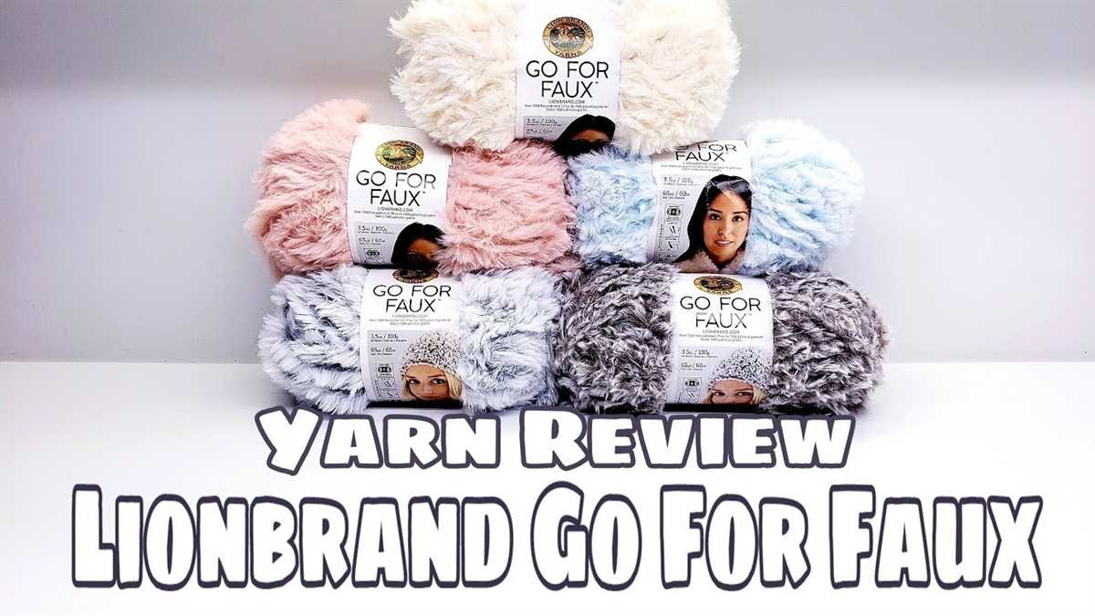 Go for faux yarn knit patterns
