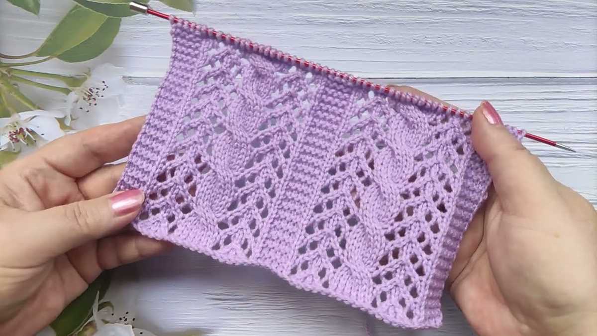 Gothic lace knitting pattern
