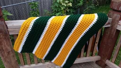 Green bay packers knitting pattern