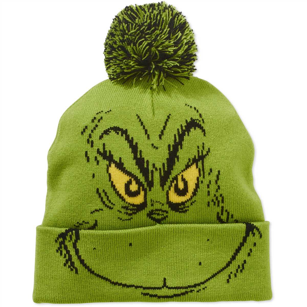 Grinch hat knitting pattern
