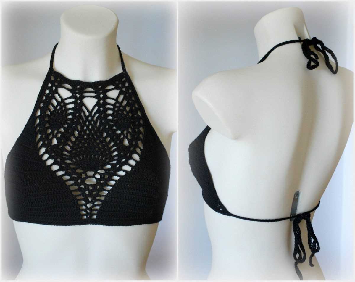Halter neck knitting pattern
