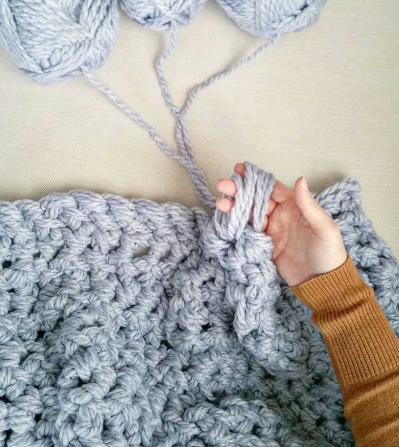 Hand knit blanket patterns