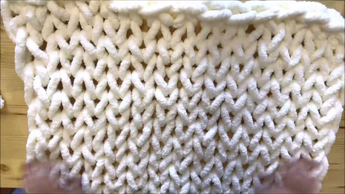 Hand knitted throw patterns