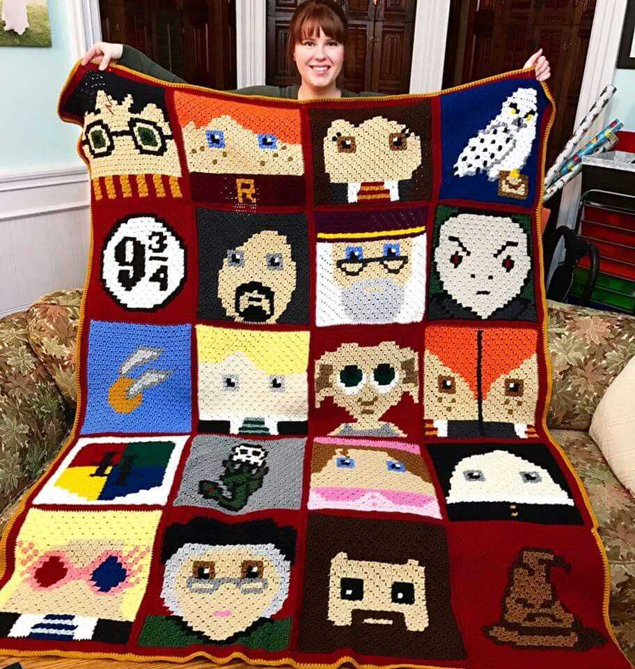Harry potter knitting patterns blanket