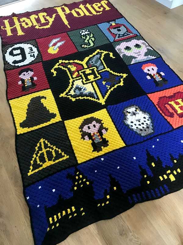 Harry potter knitting patterns blanket