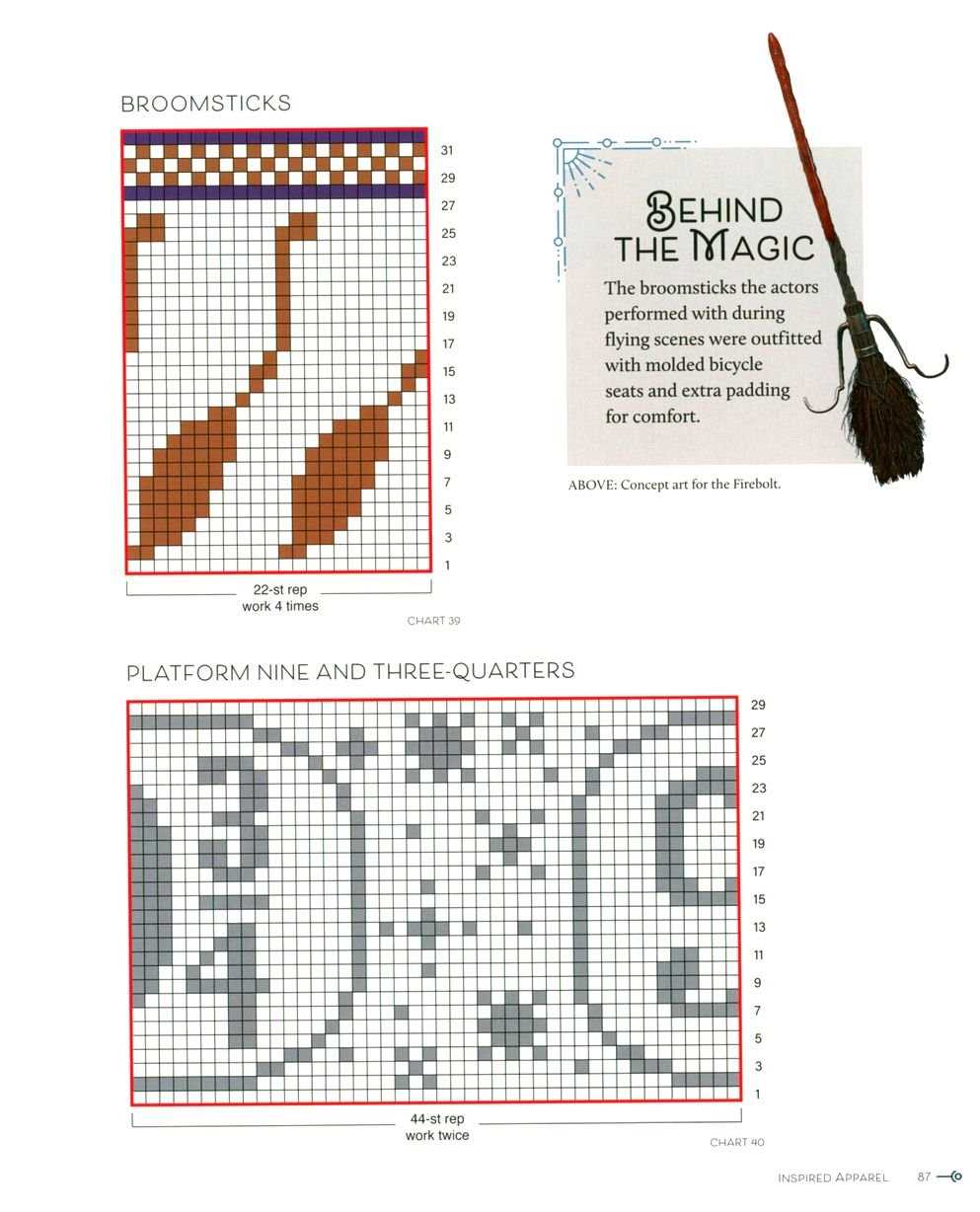 Harry potter knitting pattern book