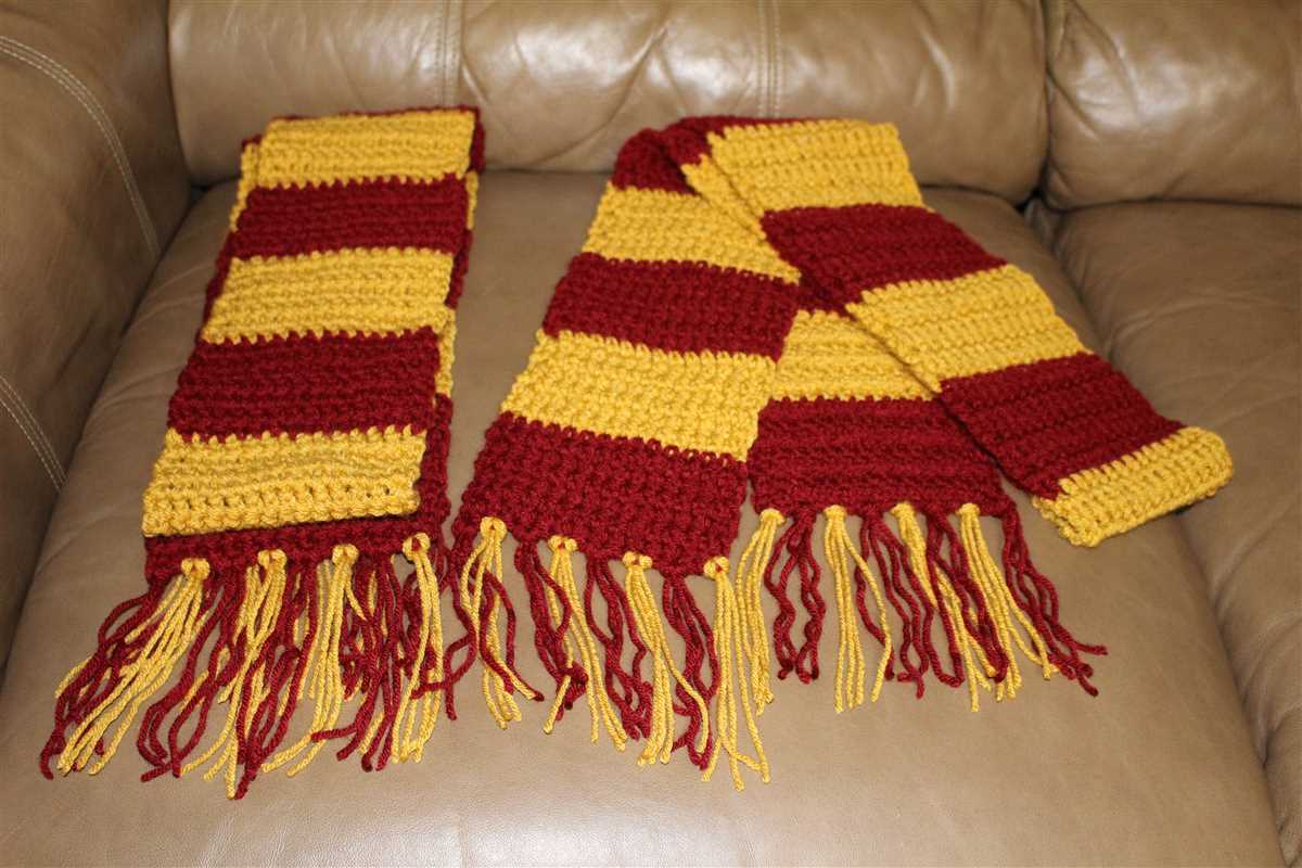 Harry potter scarf knit pattern