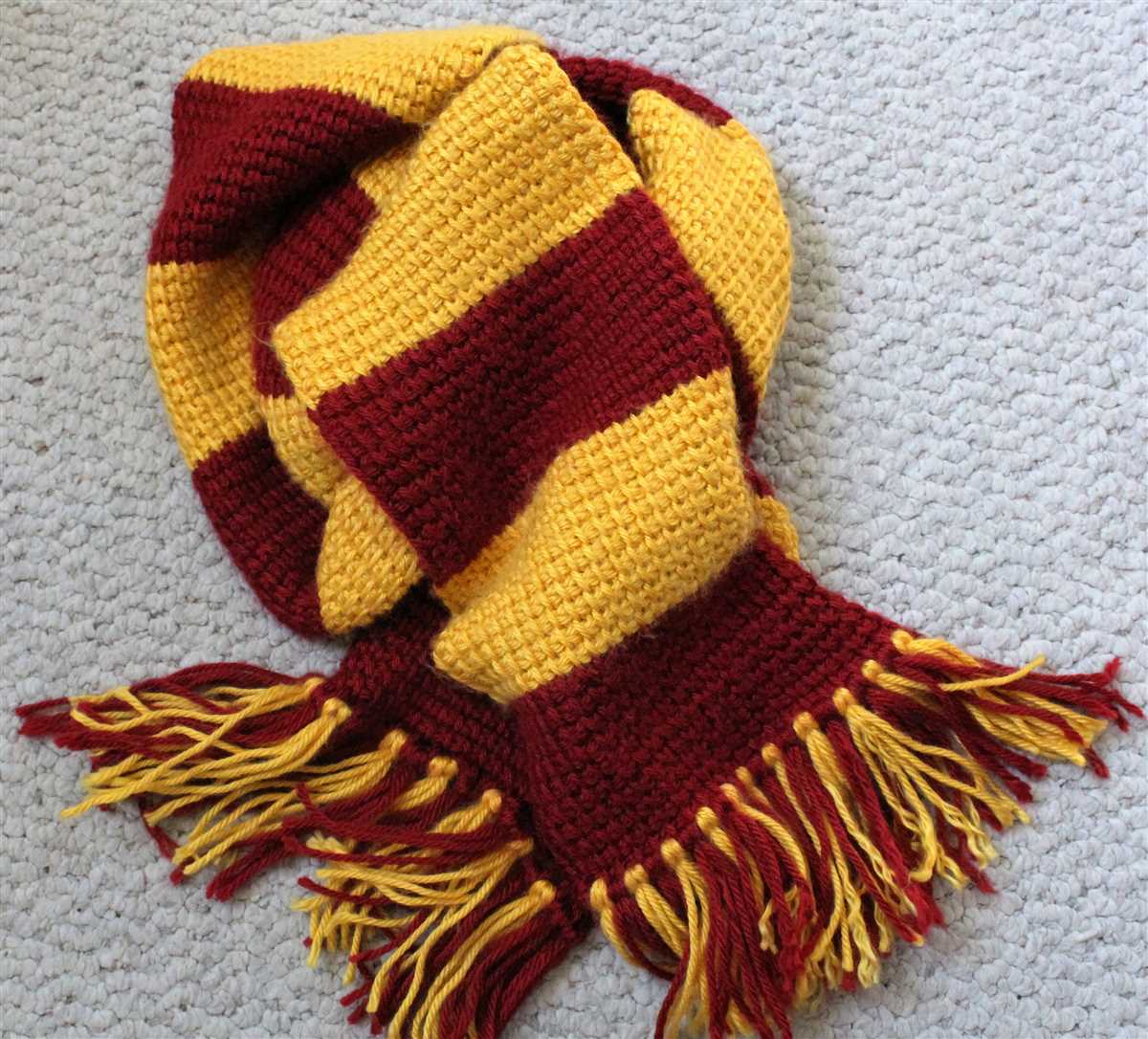 Harry potter scarf knit pattern