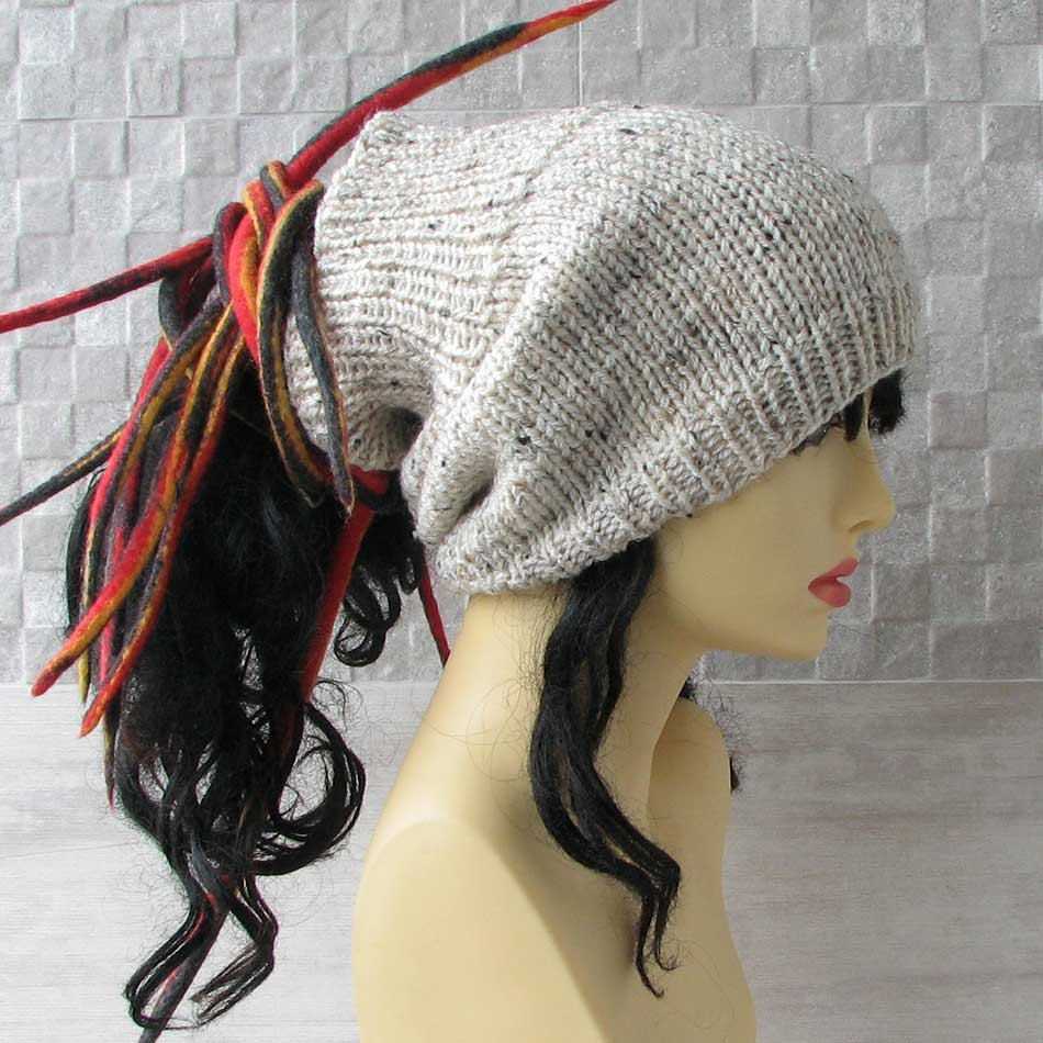 Hats for dreads knit patterns
