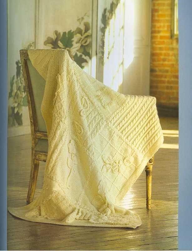 Heirloom blanket knitting pattern