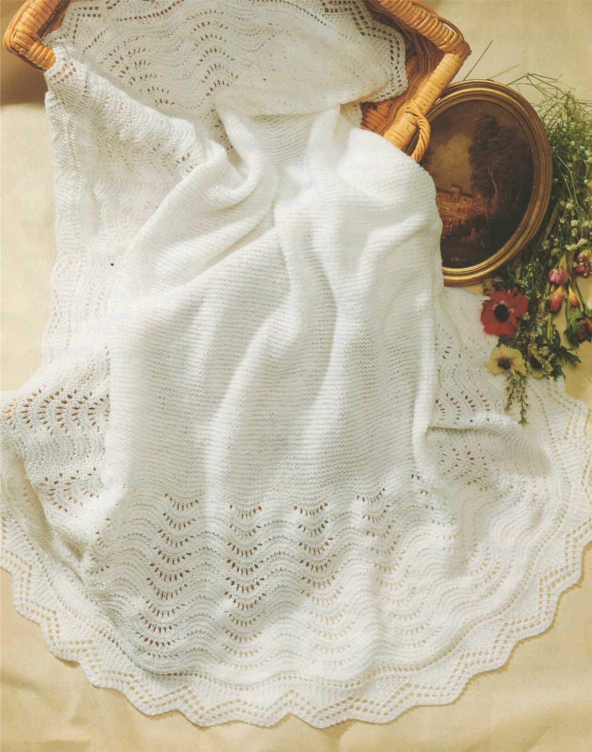 Heirloom blanket knitting pattern