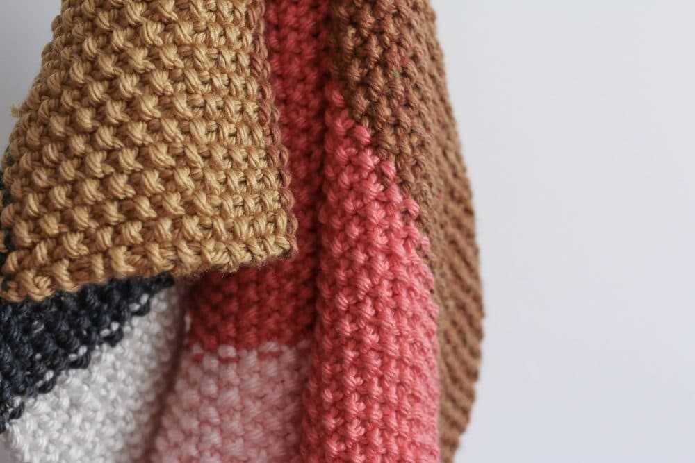 Heirloom knit blanket pattern