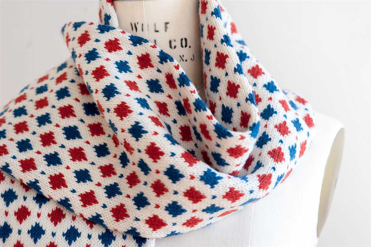 Homespun yarn scarf pattern knit