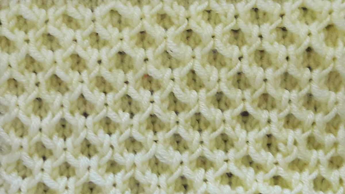 Honeycomb hat knitting pattern free