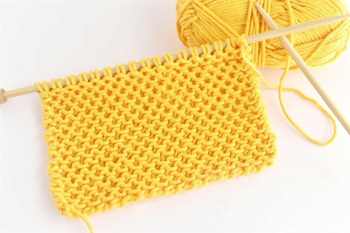 Honeycomb knitting pattern in the round