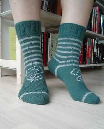 House socks knitting pattern