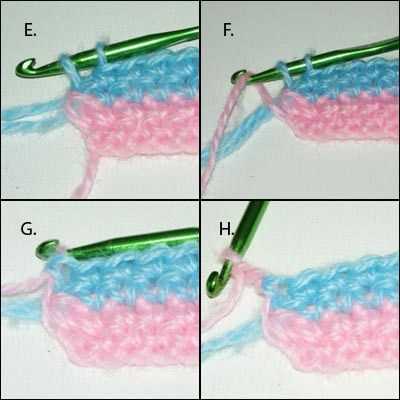 How to carry yarn when knitting a pattern