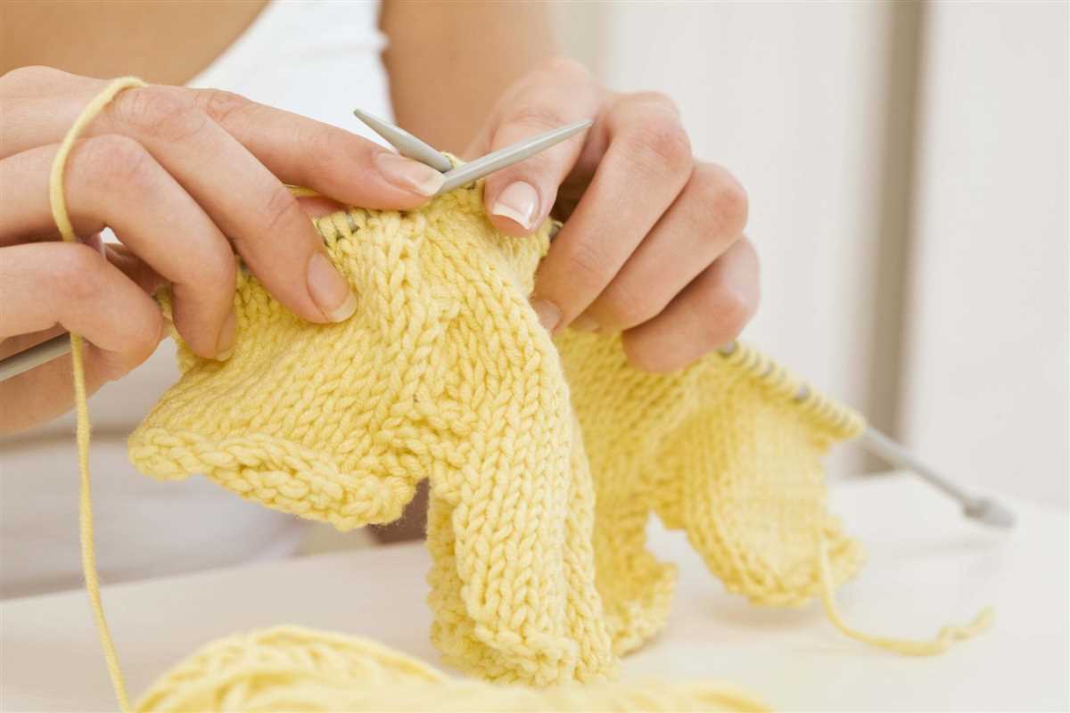 How to enlarge knitting pattern