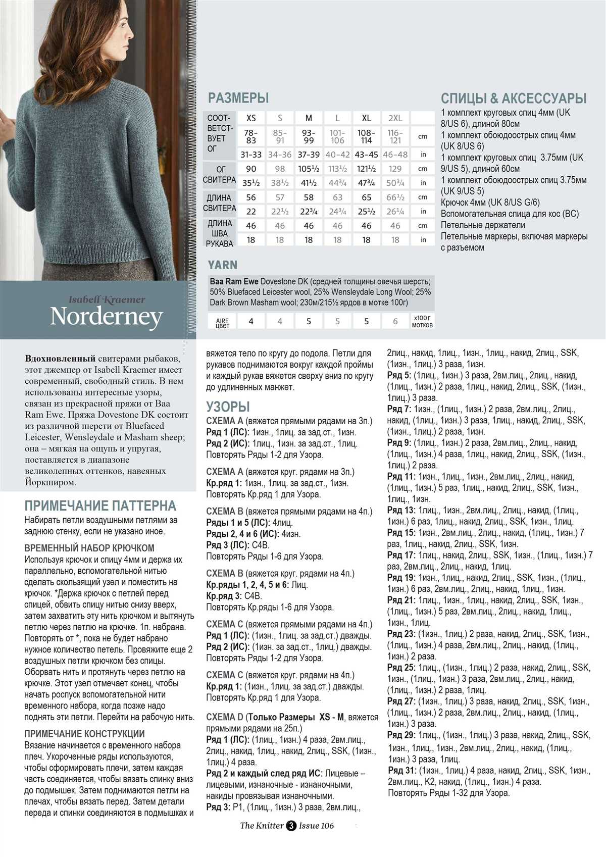 How to knit a pattern into a sweater