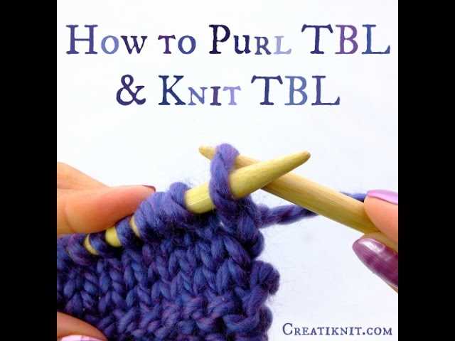 How to knit loops on a pattern