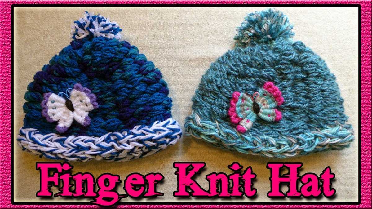 How to make a knit hat pattern