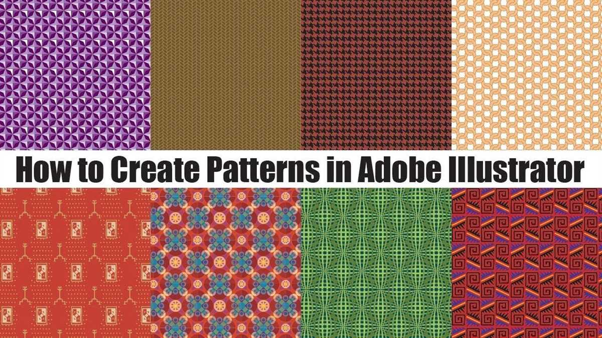 How to make knit pattern in illustrator