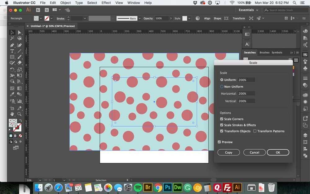 How to make knit pattern in illustrator