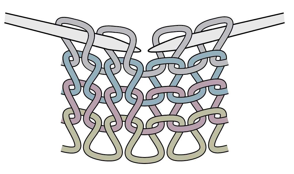 How to make knit pattern in illustrator