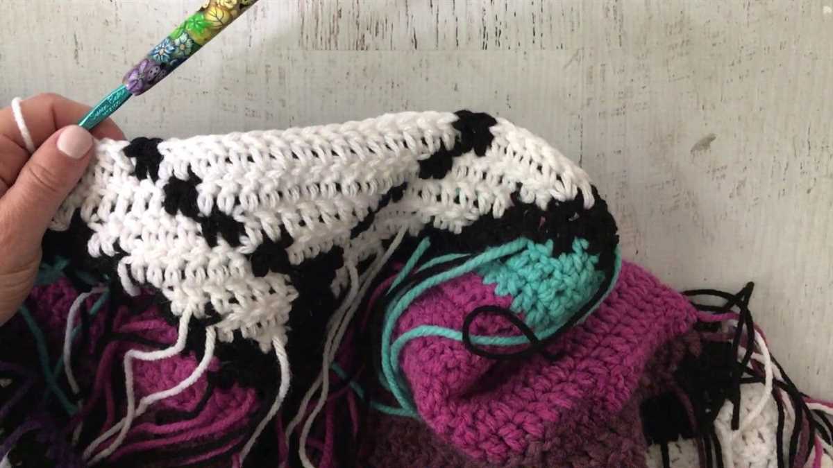 How to carry yarn when knitting a pattern