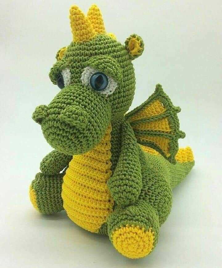 I am dragon knitting pattern