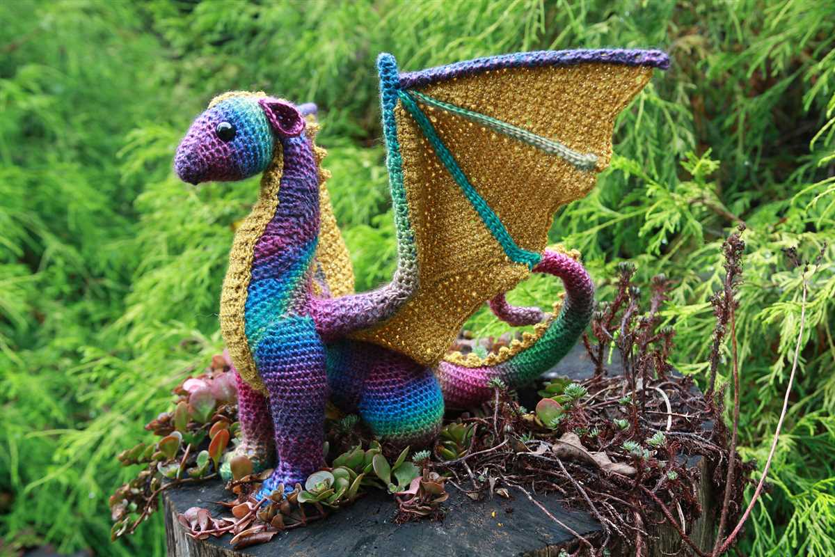 I am dragon knitting pattern