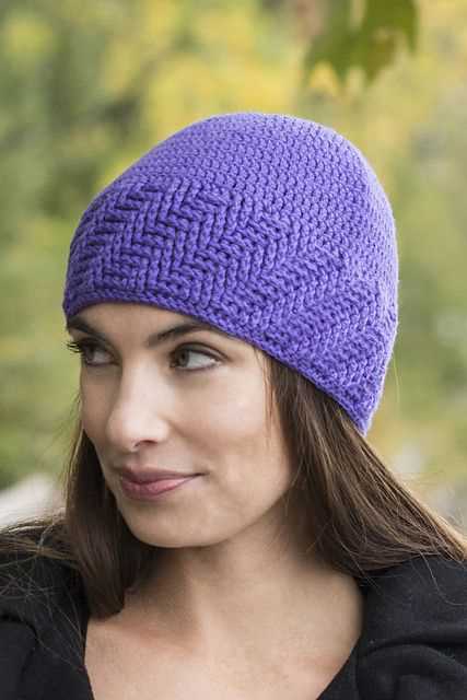 Ice cream swirl hat knitting pattern