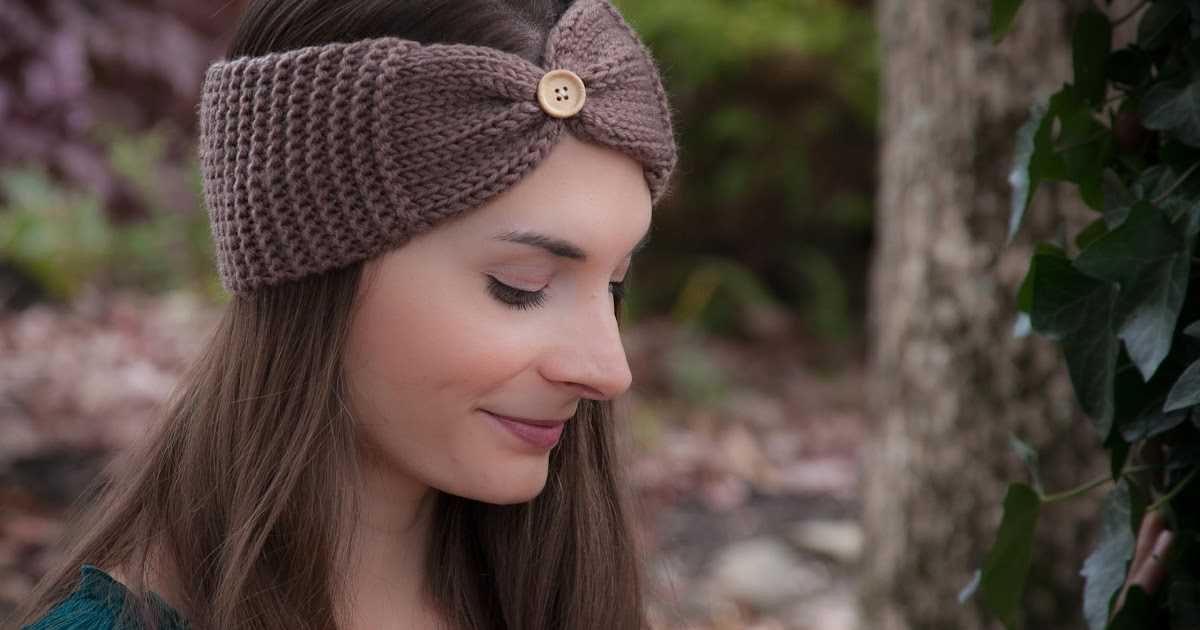 Infinity headband knitting pattern