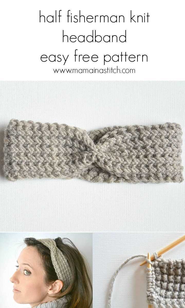 Create a Stylish and Cozy Infinity Headband with this Knitting Pattern Infinity headband knitting pattern