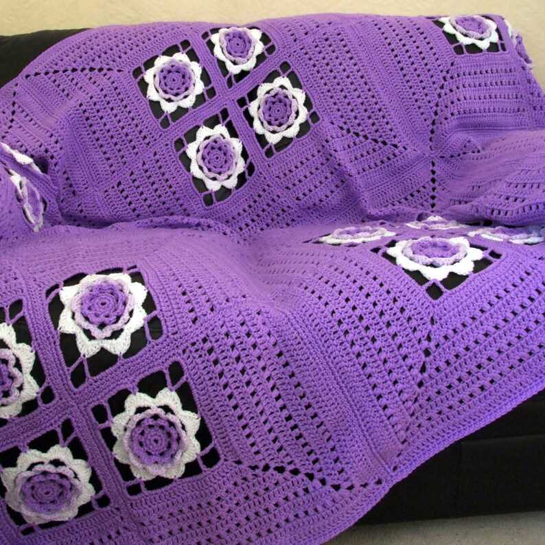 Irish knit blanket pattern