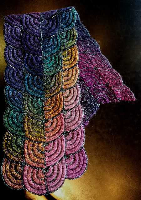 Jewel dragon knitting pattern