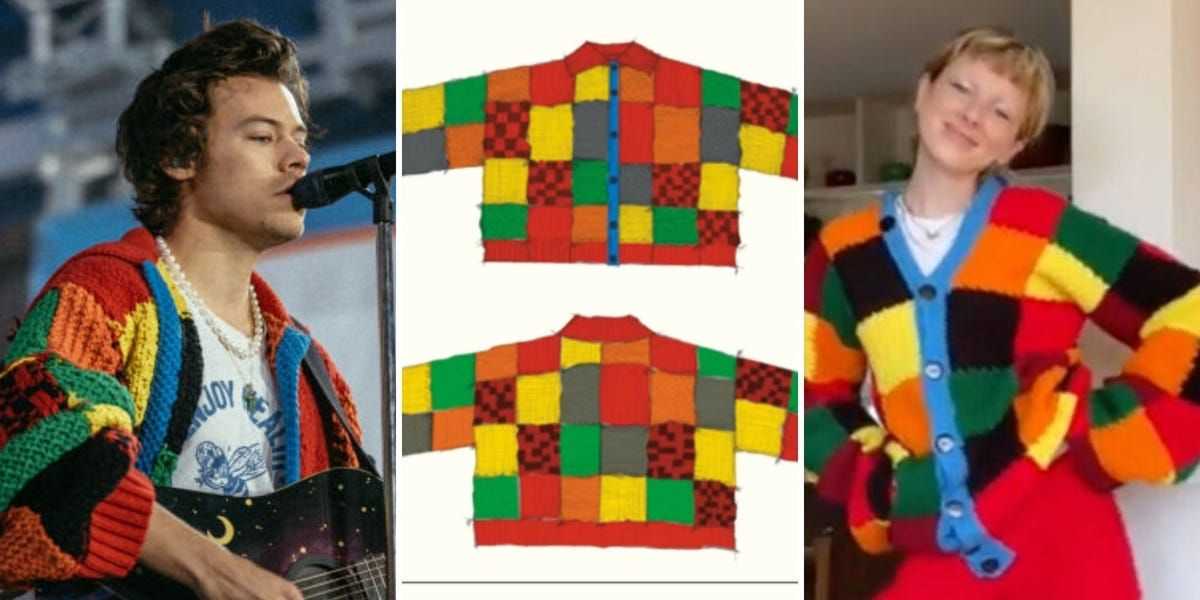 Jw anderson cardigan knitting pattern