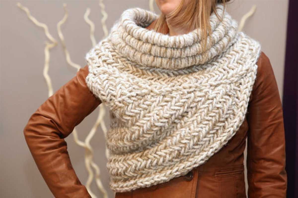 Katniss scarf knitting pattern