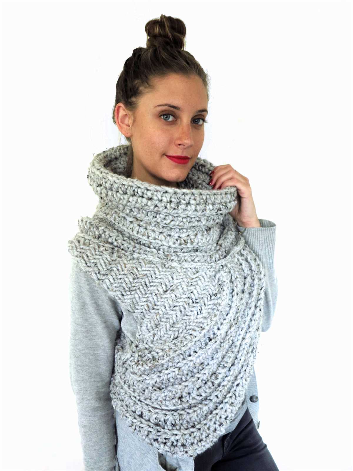 Katniss cowl knitting pattern